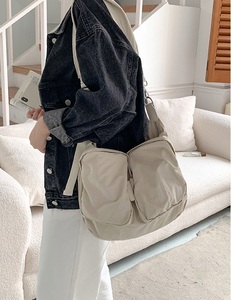 [무배]투포켓 가벼운 캐주얼 숄더 여성 대학생 가방 백